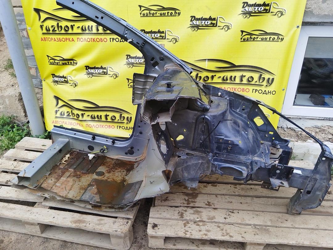 Стойка кузовная передняя левая 96KFAW Citroen C4 - Фото 8