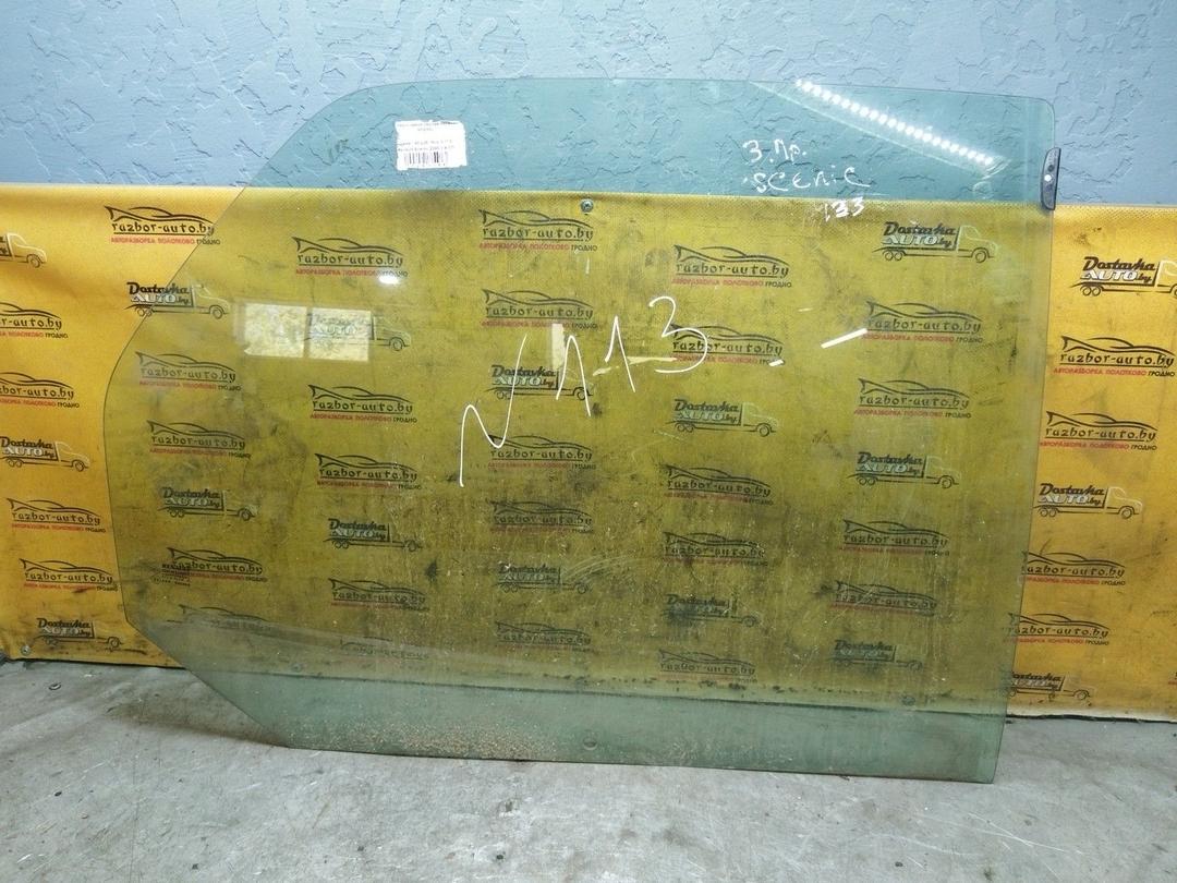 Стекло двери задней правой 4YGH3L Renault Scenic - Фото 1