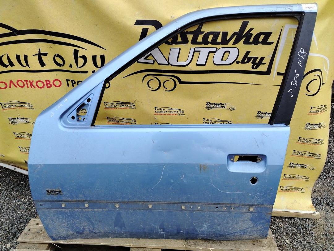 Дверь передняя левая SBU4IK Peugeot 306 - Фото 1