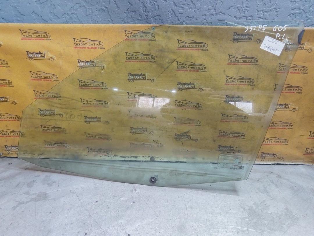 Стекло двери передней левой W0KRC7 Peugeot 605 - Фото 1