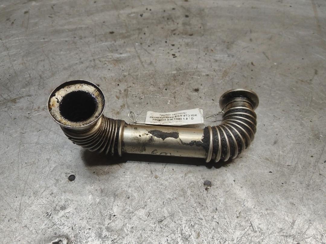 Трубка системы рециркуляции EGR 4TQ6GK Peugeot 306 - Фото 1