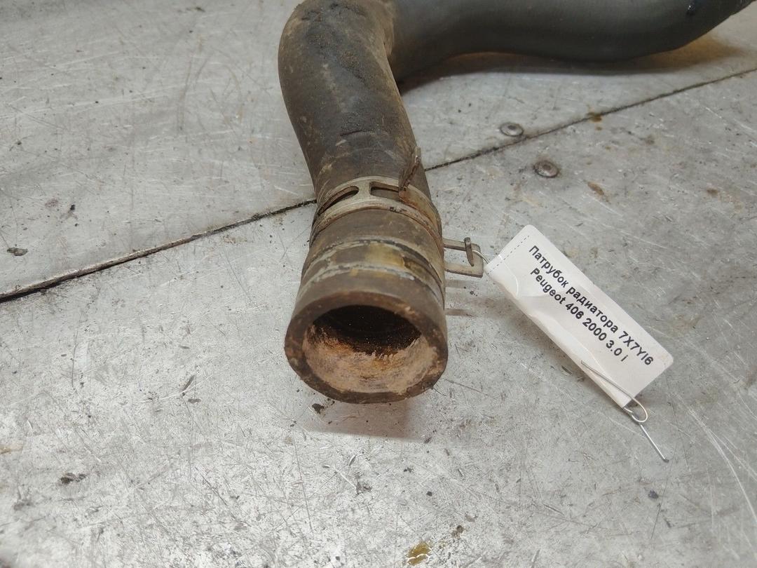 Патрубок радиатора 7X7YI6 Peugeot 406 купить с доставкой