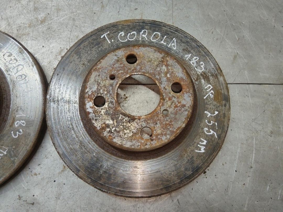 Диск тормозной передний 81FE4S Toyota Corolla - Фото 3