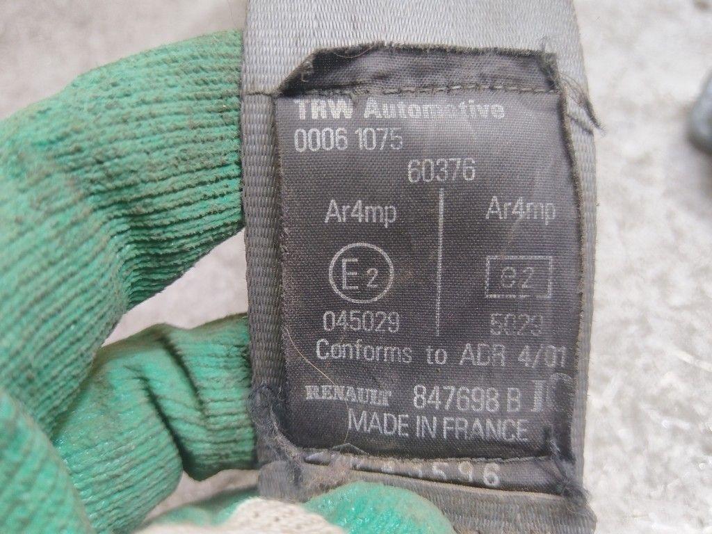 Ремень безопасности передний левый 91FH39 Renault Scenic - Фото 4