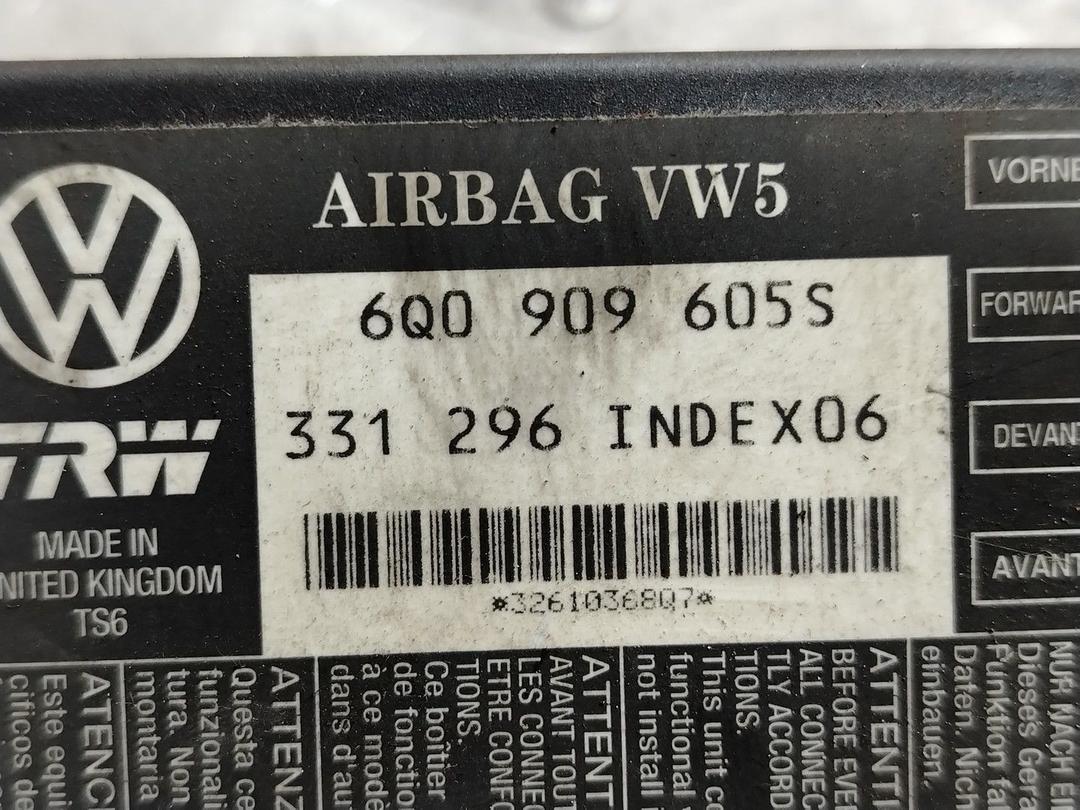 Блок AirBag V85XHW Volkswagen Polo - Фото 4