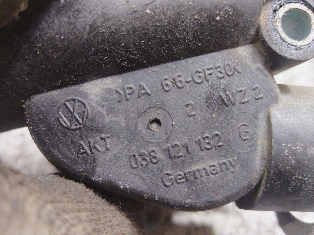 Фланец (тройник) системы охлаждения 5P2UJO Volkswagen Polo - Фото 5