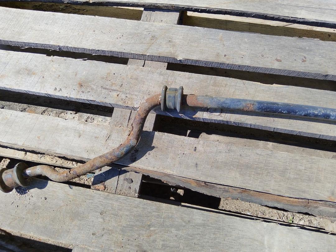 Стабилизатор подвески (поперечной устойчивости) передний H7JNUQ Mercedes C W202 - Фото 3