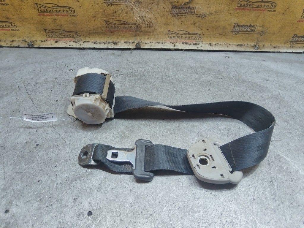 Ремень безопасности задний левый DS88CQ Toyota Corolla Verso - Фото 2
