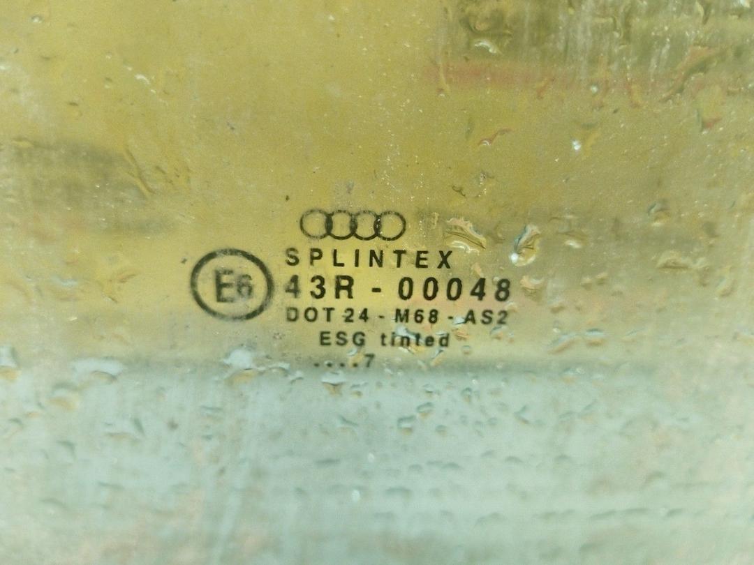 Стекло двери задней левой C4B9UC Audi A4 купить