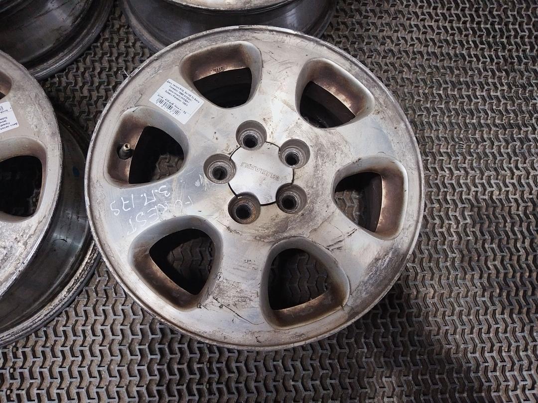 Диск литой R15, 5x100 Subaru Forester 1998 0Y2QA7 (комплект) 0Y2QA7 0Y2QA7 Subaru Forester undefined