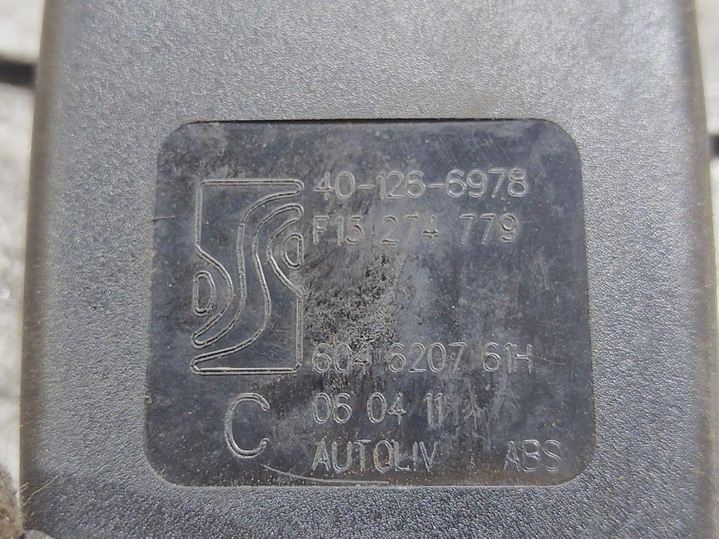 Замок ремня безопасности 9G07JF Opel Corsa - Фото 4