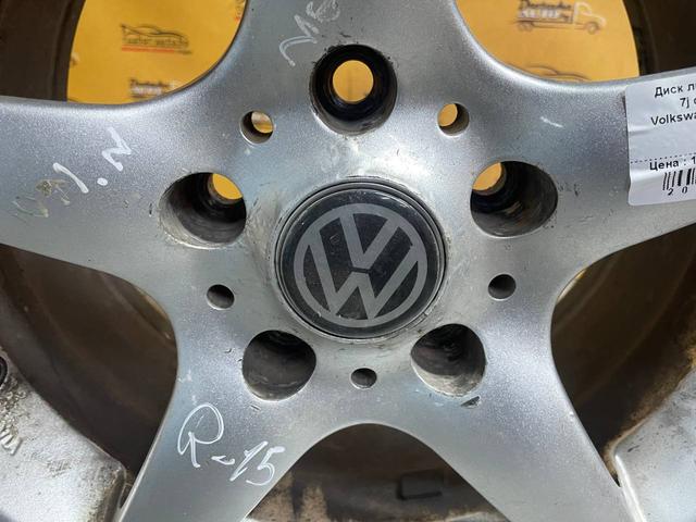 Диск литой R15, 5x112 Volkswagen Touran 2006 6503J4 6503J4 Volkswagen Touran купить бу для вашего авто.