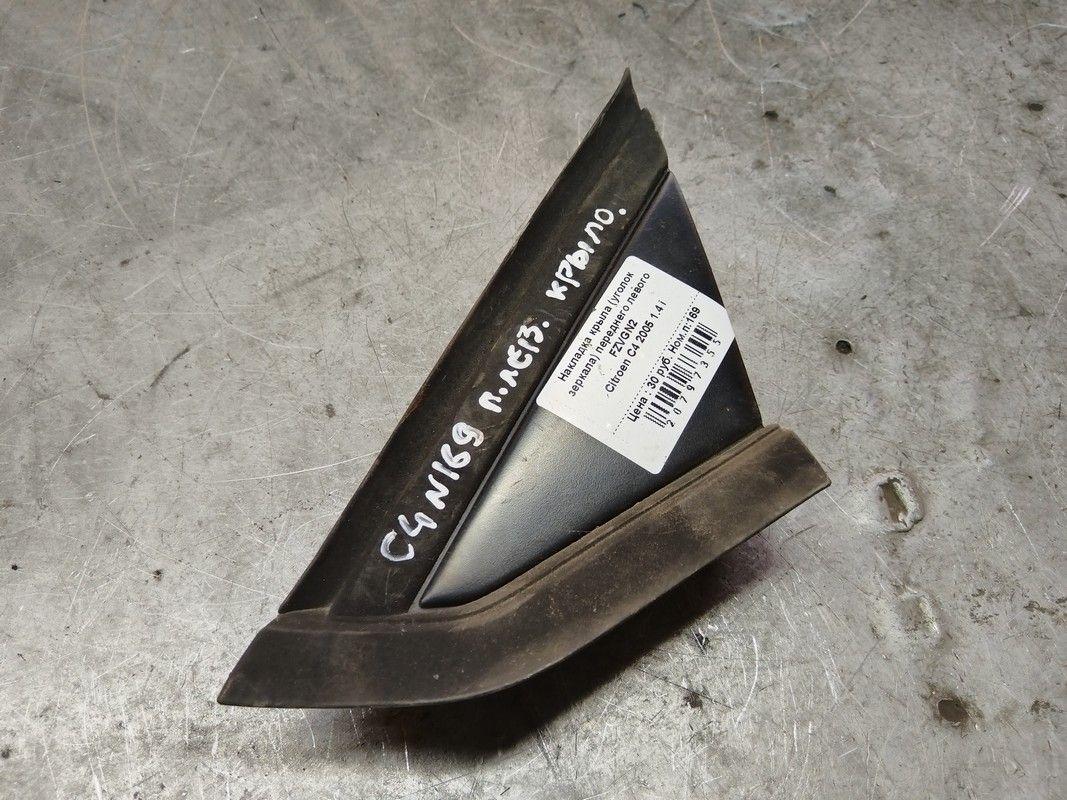 Накладка крыла (уголок зеркала) переднего левого FZVGN2 Citroen C4 - Фото 1