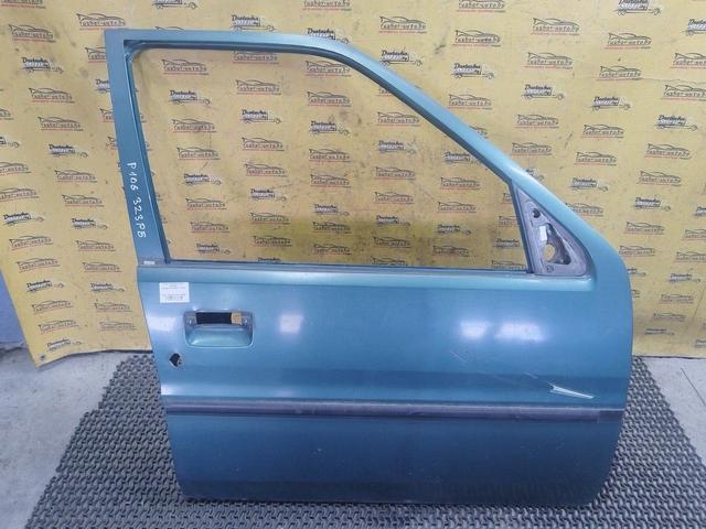 Дверь передняя правая 5WSFED Peugeot 106 - Фото 1