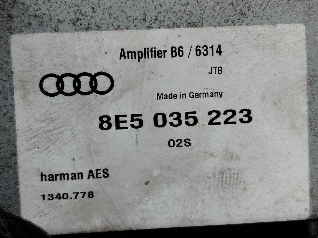 Усилитель музыкальный Z8VPLF Audi A4 - Фото 4