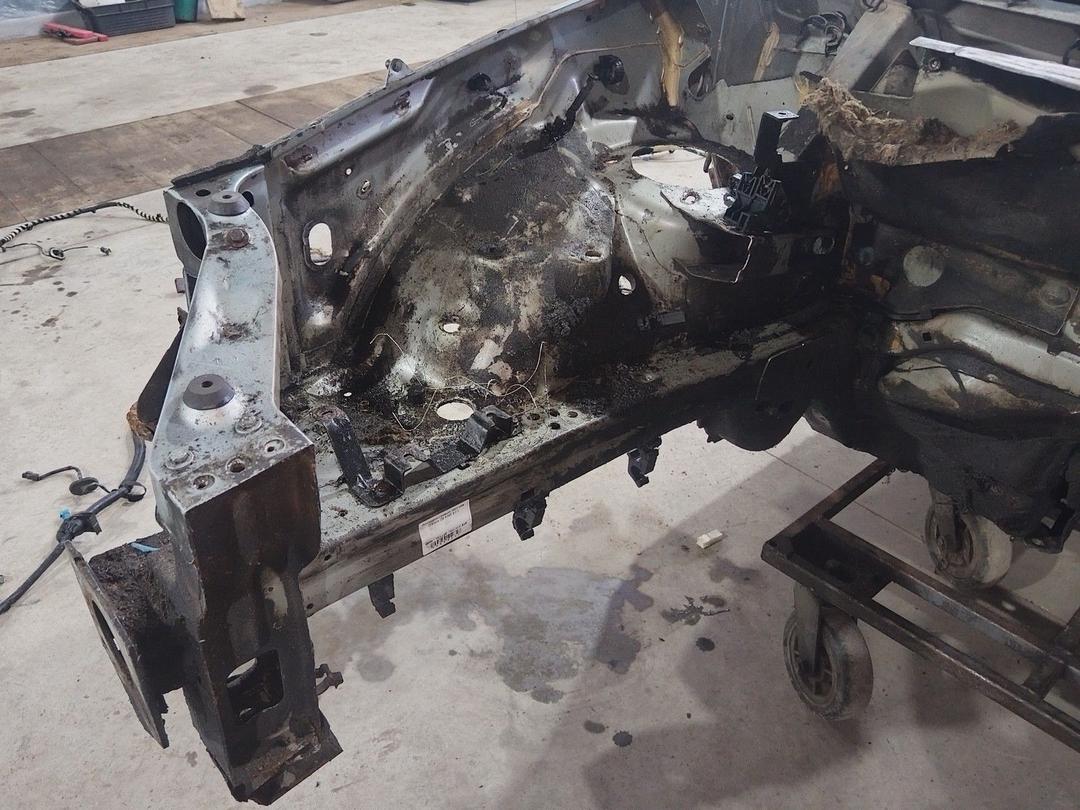 Лонжерон правый 16WW89 Citroen C5 - Фото 7