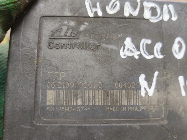 Блок ABS EPZ5FD Honda Accord - Фото 8