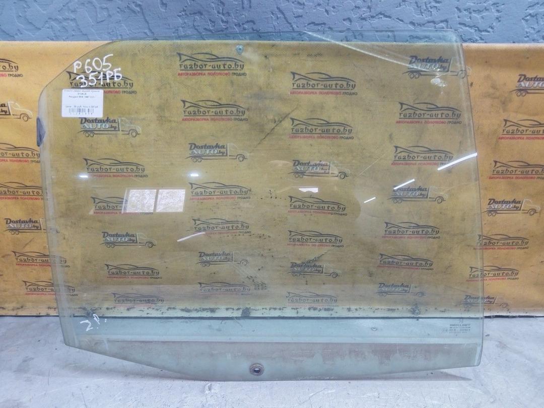 Стекло двери задней правой 8726UE Peugeot 605 - Фото 1