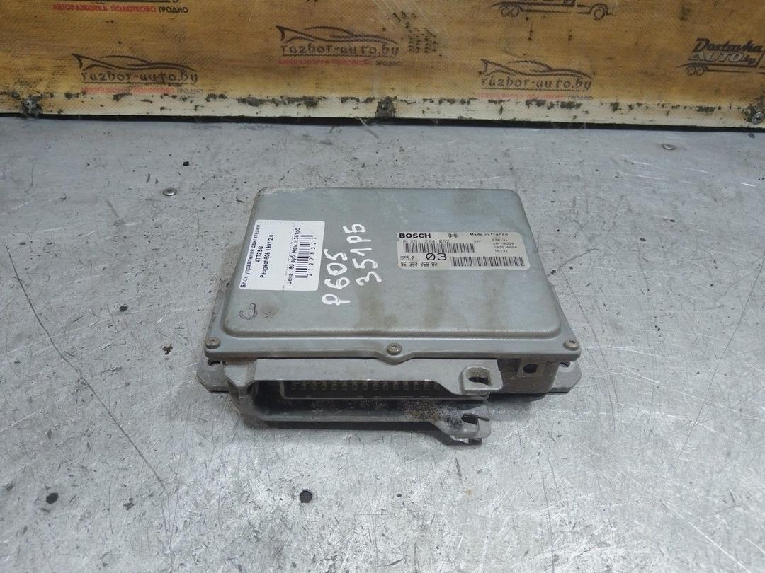 Блок управления двигателем 4TTZSG Peugeot 605 - Фото 1