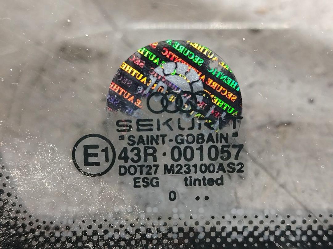 Стекло кузовное боковое левое 234UGV Audi A4 - Фото 2