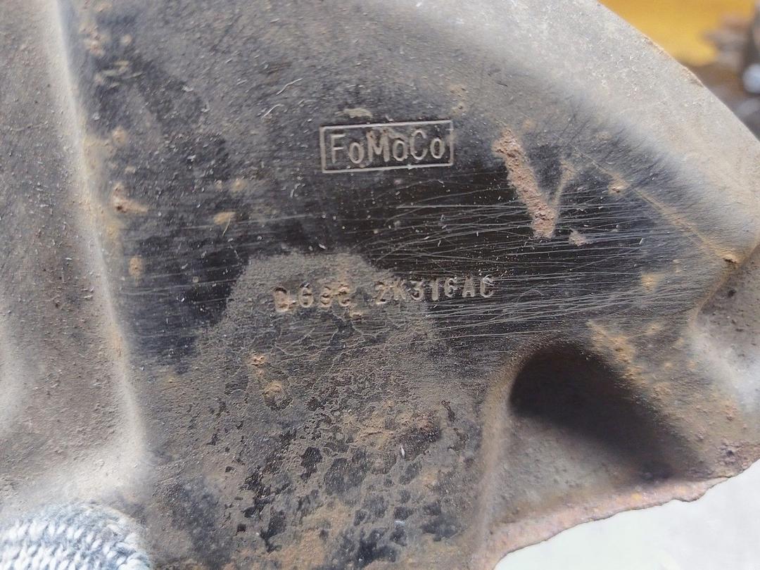 Кожух защитный тормозного диска 2IGDR3 Ford Fusion - Фото 4