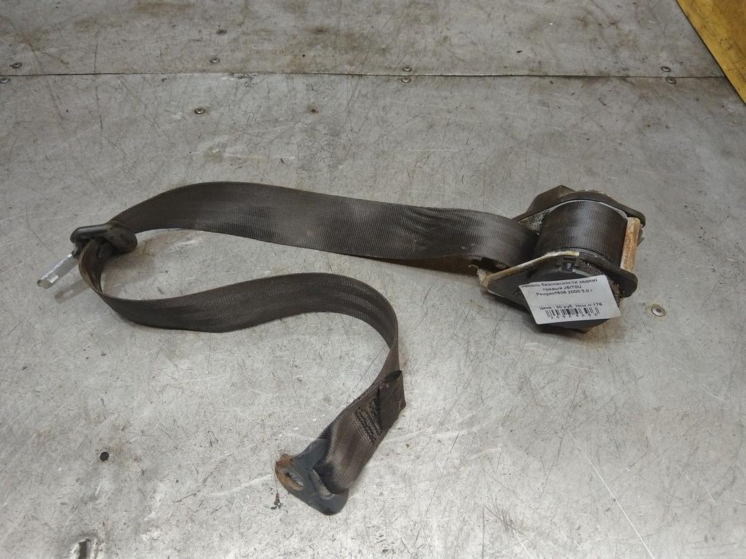 Ремень безопасности задний правый J6IT0U Peugeot 406 - Фото 1