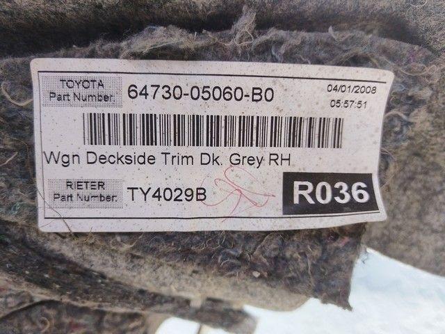 Обшивка багажника 3C46DL Toyota Avensis купить на авторазборке