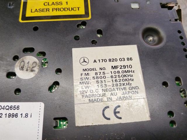 Магнитола 04Q656 Mercedes C W202 купить с доставкой