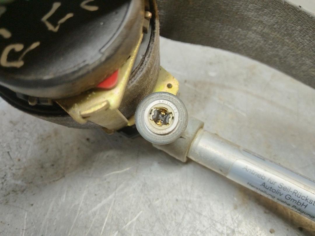 Ремень безопасности передний правый YYUH8S Peugeot 806 - Фото 3