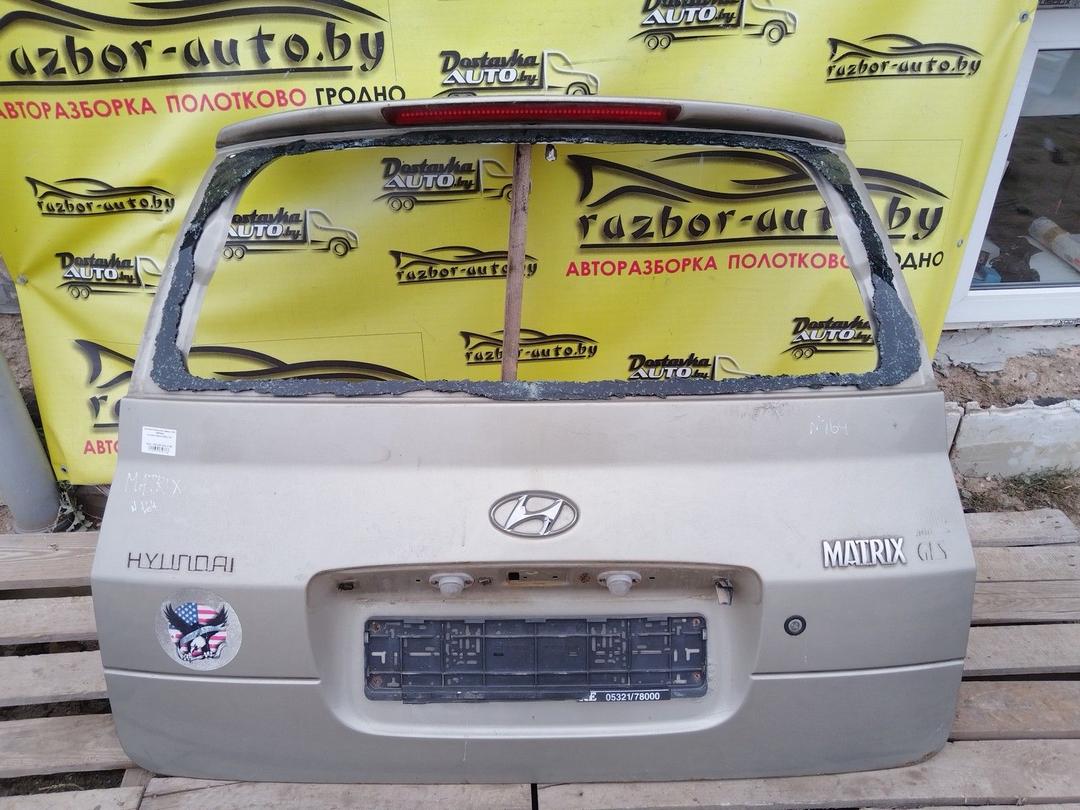 Крышка багажника (дверь 3-5) G6P8SD Hyundai Matrix - Фото 1
