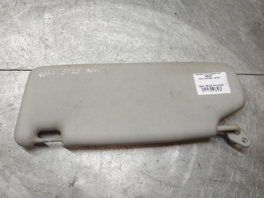 Козырек солнцезащитный M6ZAPV Volvo V40 - Фото 1