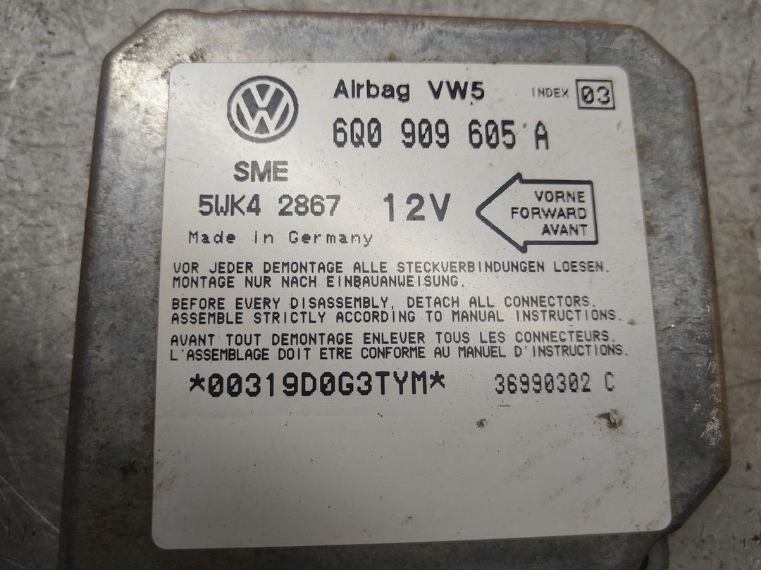 Блок AirBag 6NKD8O Volkswagen Golf - Фото 4