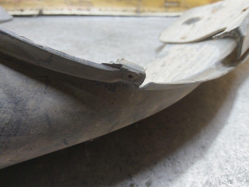 Защита арок передняя правая (подкрылок) H4O7M4 Audi 100 - Фото 7