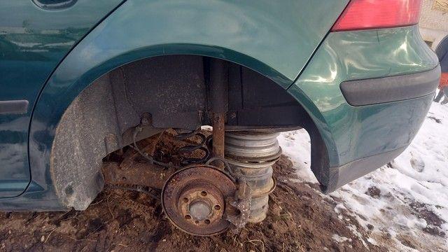 Защита арок задняя левая (подкрылок) B00W9D Volkswagen Golf - Фото 2