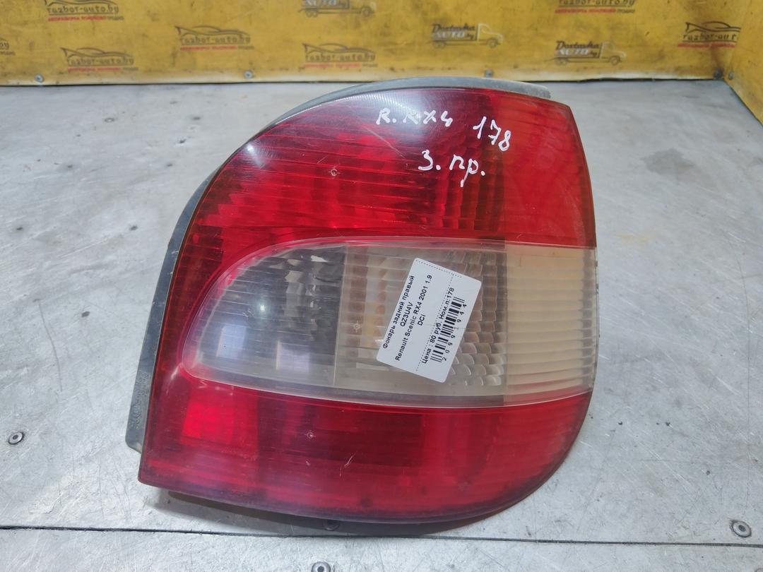 Фонарь задний правый QZ3U4V Renault Scenic RX4