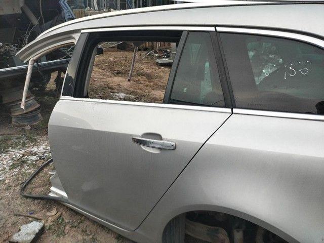 Молдинг стекла двери задней левой наружный 5FBX37 Opel Insignia