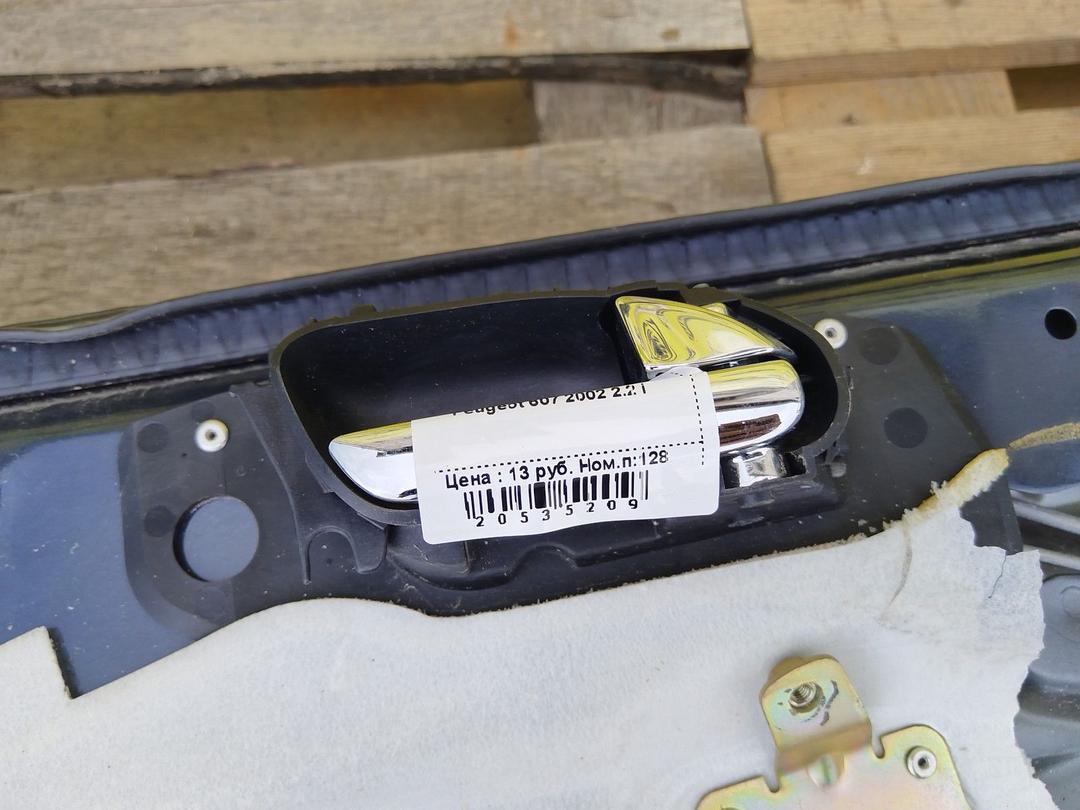 Ручка внутренняя задняя правая BVOA6T Peugeot 607 купить с доставкой