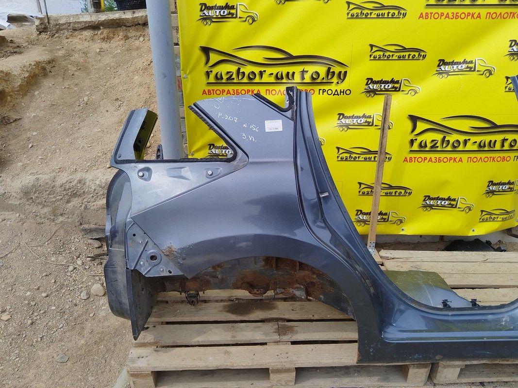 Крыло заднее правое A732OI Peugeot 207