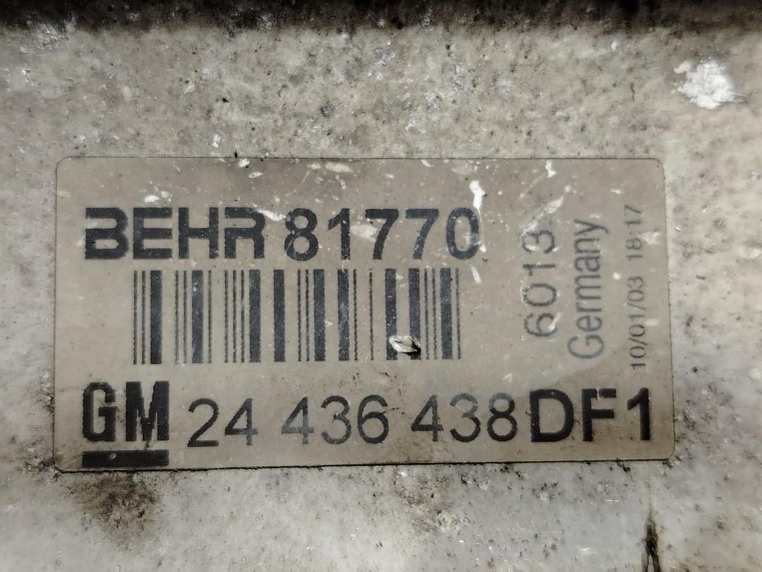 Интеркулер L7ZY0P Opel Zafira - Фото 5