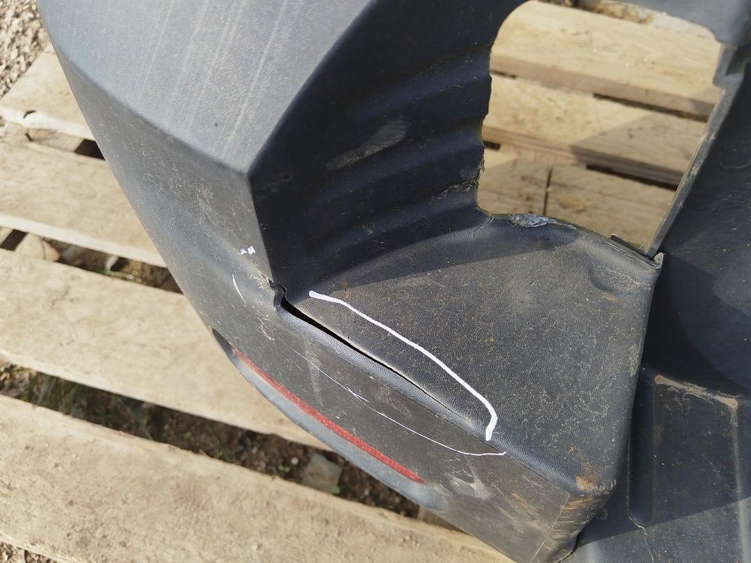 Бампер задний 1H5LZA Renault Scenic RX4 купить на авторазборке