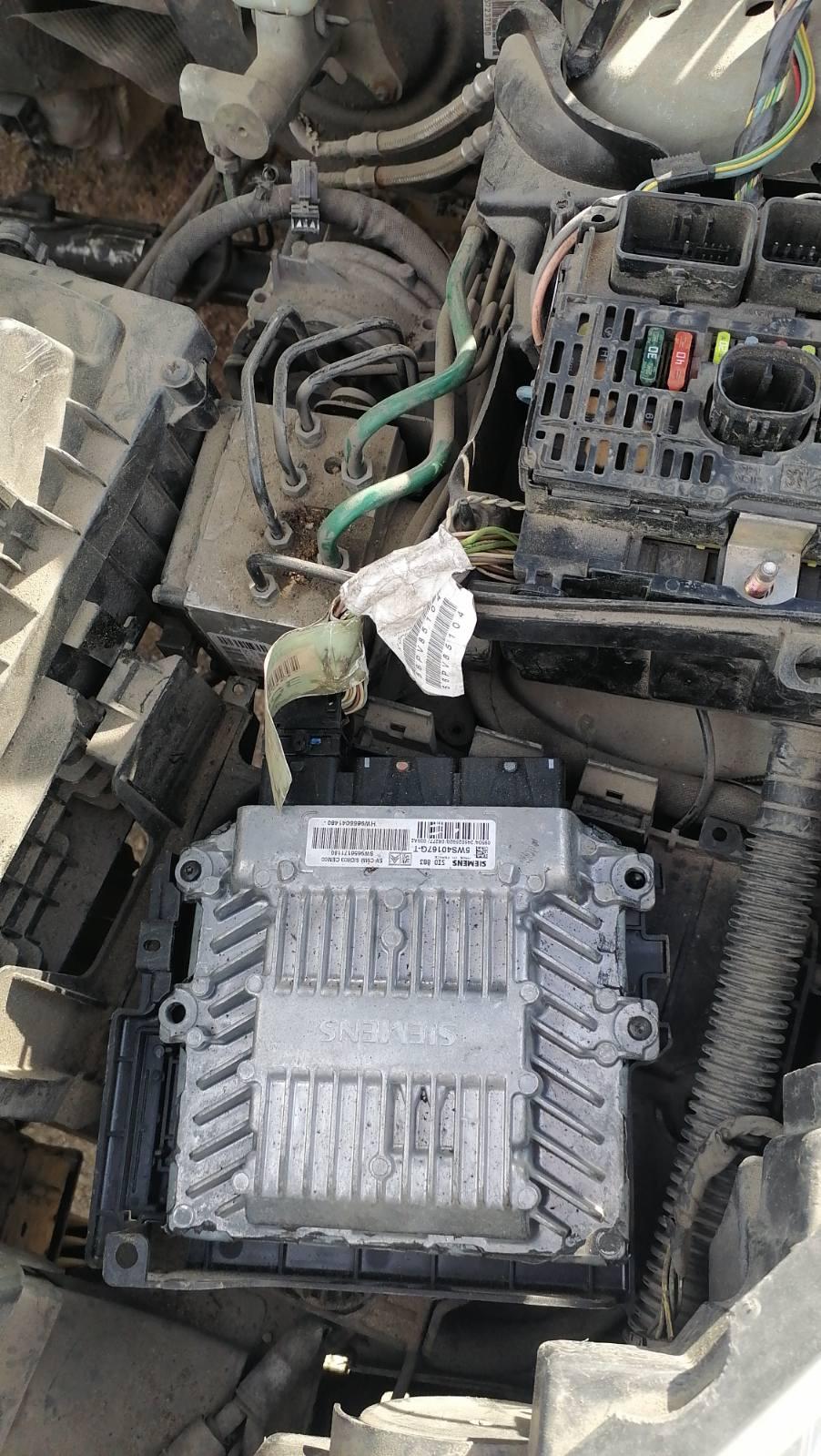 Блок управления двигателем BYD9V1 Peugeot 407