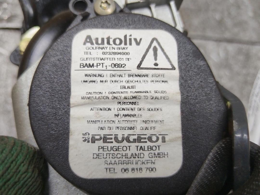 Ремень безопасности задний левый R4JKN2 Peugeot 407 - Фото 6