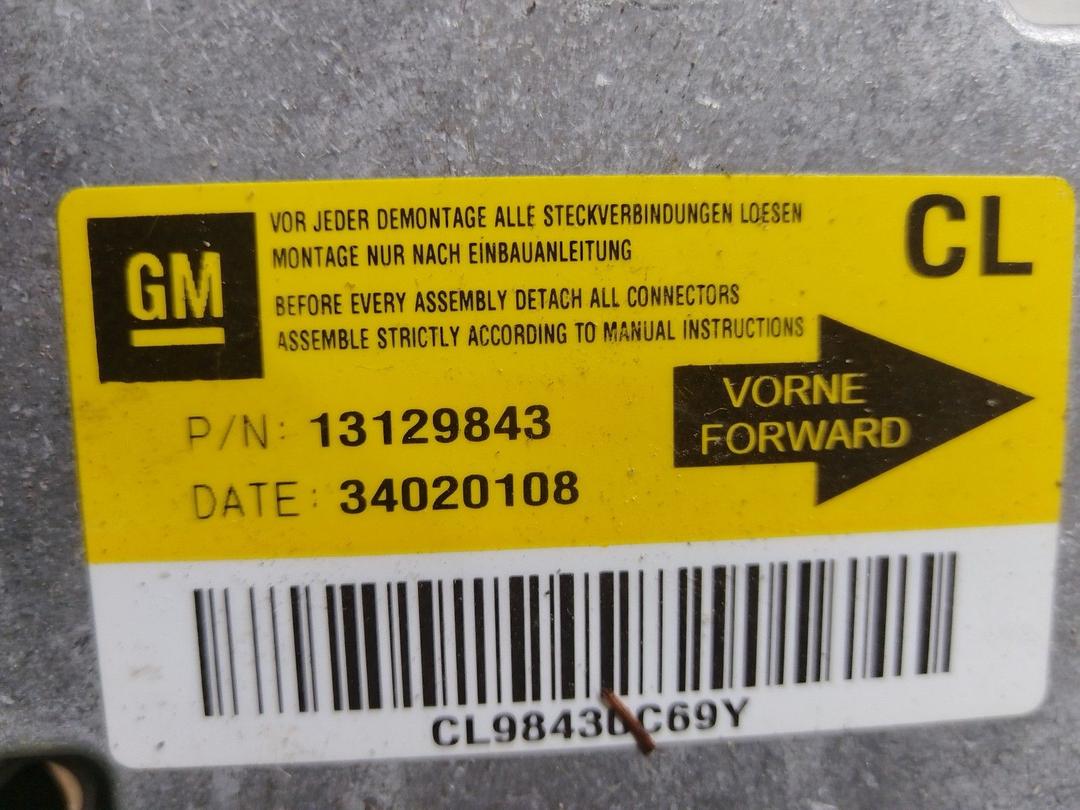 Блок AirBag OS6GTQ Opel Vectra купить в магазине запчастей бу