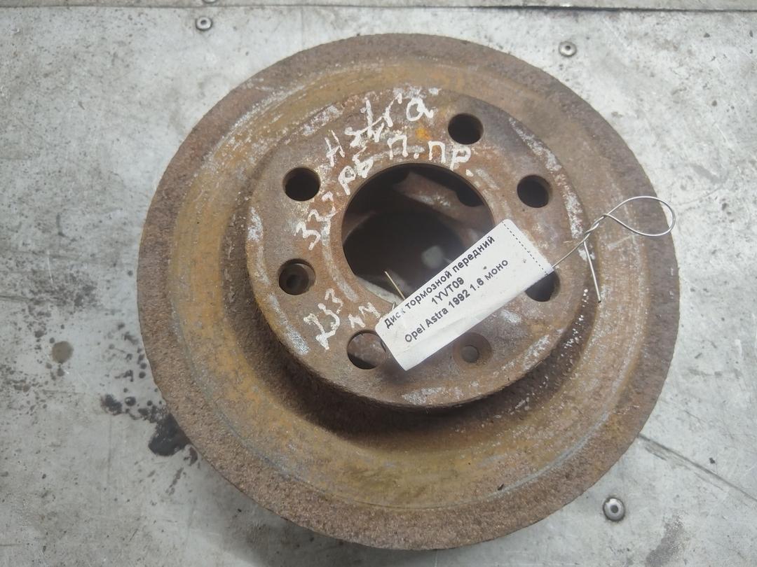Диск тормозной передний 1YVT09 Opel Astra - Фото 1
