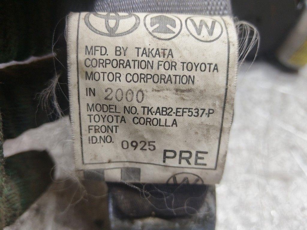 Ремень безопасности передний левый JWUWZ7 Toyota Corolla - Фото 4