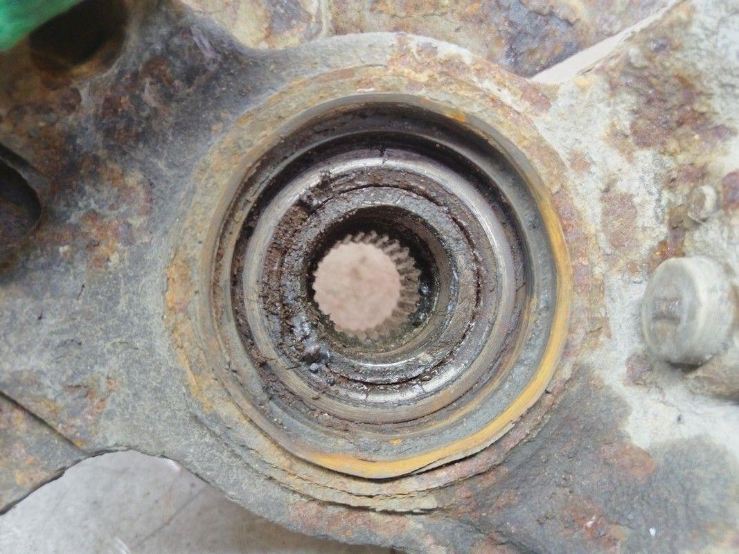 Кулак поворотный левый 3C6GG3 Kia Shuma - Фото 3