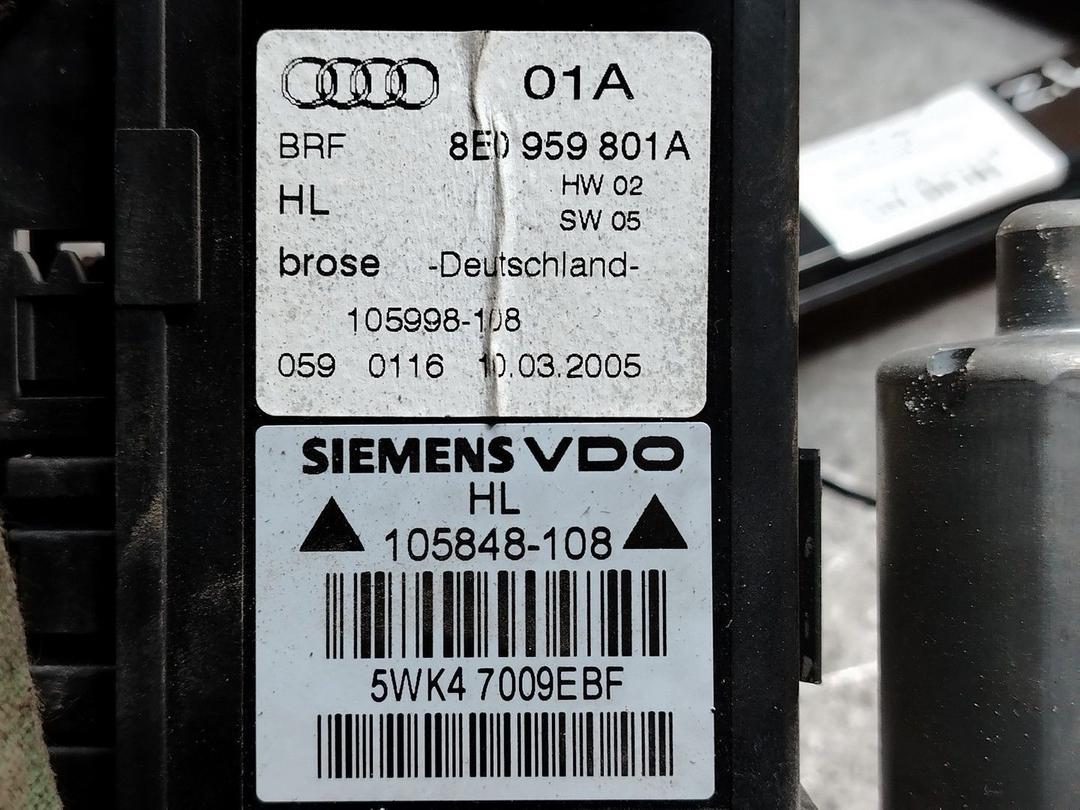 Стеклоподъемник электрический задний левый 3G4YC9 Audi A4 - Фото 6