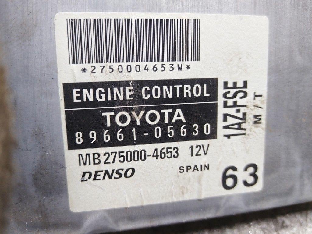 Блок управления двигателем N8Y514 Toyota Avensis - Фото 4