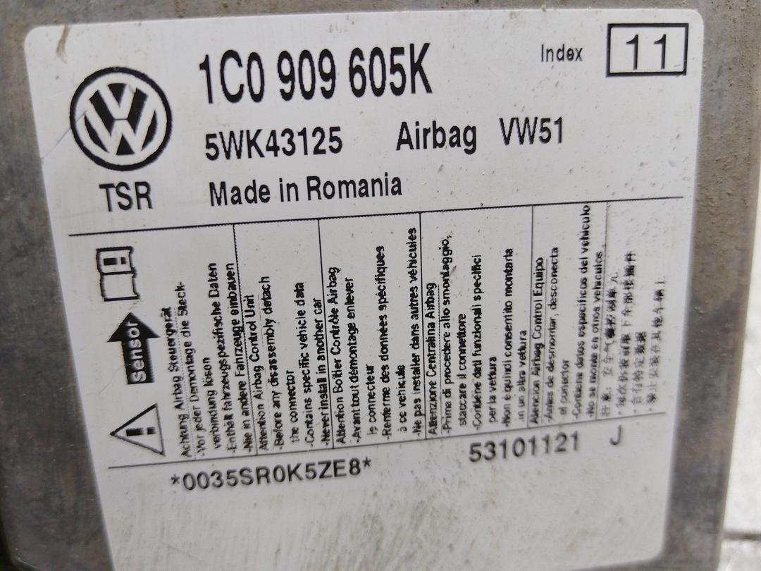 Блок AirBag 0T0BDL Skoda Fabia купить