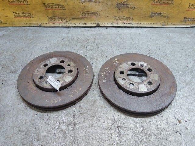 Диск тормозной передний RUYZH1 Volkswagen Polo